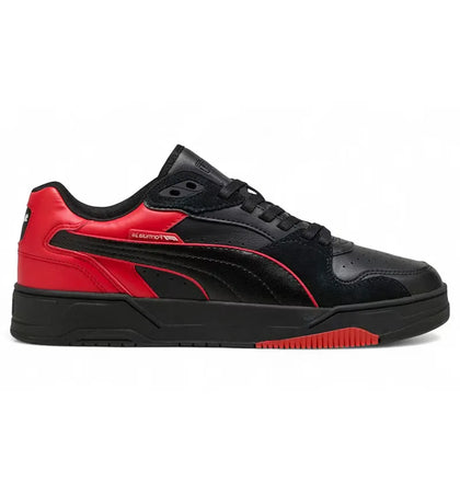 Puma Rebound Break Low Formula 1 Black Pop Red - authentic Puma sneakers