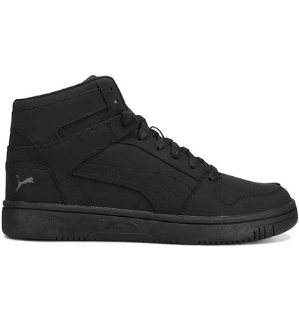 Puma Rebound LayUp Nubuck Triple Black - authentic Puma sneakers