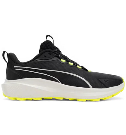 Puma Skyrocket Lite Trail Black Feather Gray Yellow Alert - authentic Puma sneakers