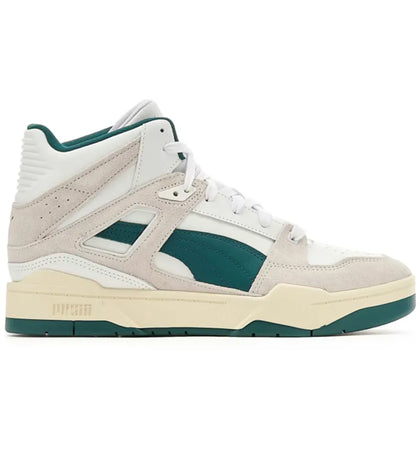 Puma Slipstream Mid Heritage White Green - authentic Puma sneakers