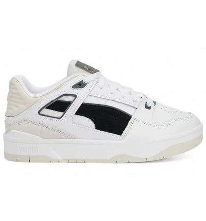 Puma Slipstream Suede FS White Black - authentic Puma sneakers