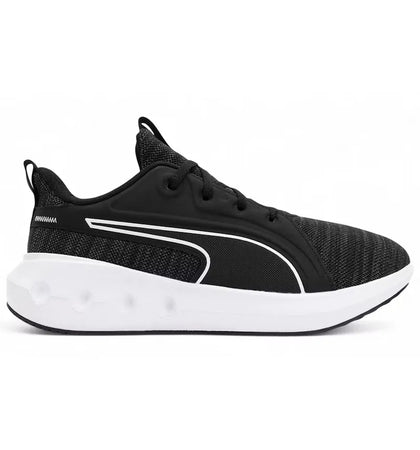 Puma Softride Carson Knit Black White - authentic Puma sneakers