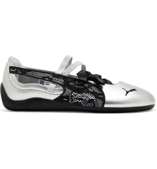 Puma Speedcat Ballet Lace Silver (Women's) - authentic Puma sneakers