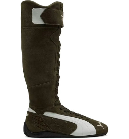 Puma Speedcat Boots Dark Olive Ivory (Women's) - authentic Puma sneakers