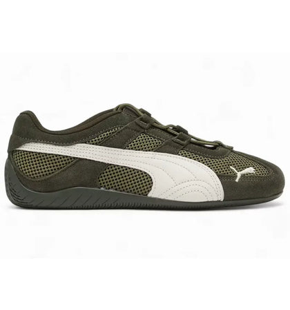 Puma Speedcat Go Dark Olive Warm White (Women's) - authentic Puma sneakers