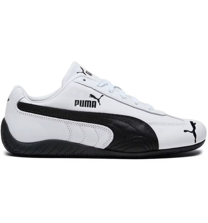 Puma Speedcat Leather White Black (Women's) - authentic Puma sneakers