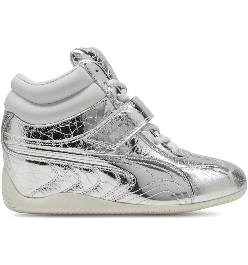 Puma Speedcat Wedge Luster Silver Vapor Gray (Women's) - vue 360