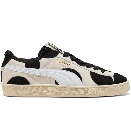 Puma Suede Printed Alpine Snow Black - authentic Puma sneakers