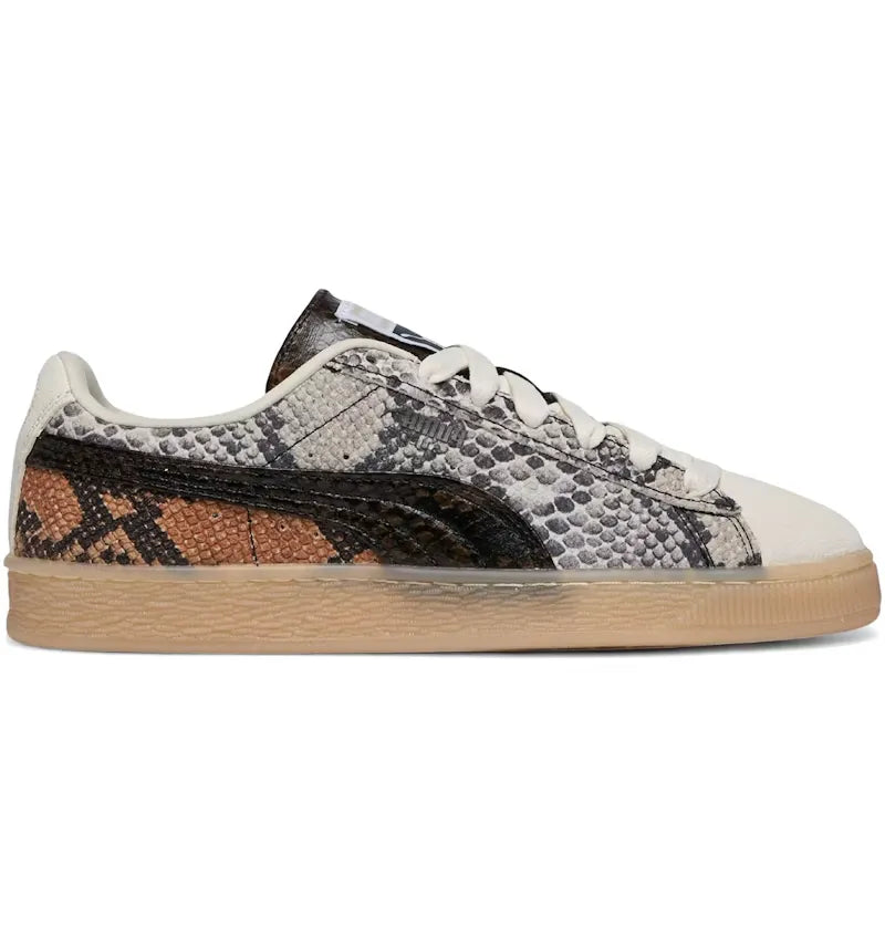 Puma Suede Snake Frosted Ivory Black - vue 360