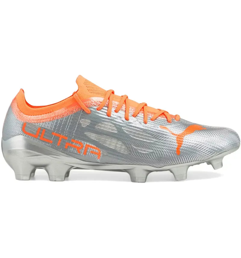 Puma Ultra 1.4 FG/AG Diamond Silver Neon Citrus - vue 360