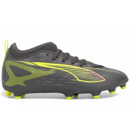 Puma Ultra 5 Match FG/AG Jr Matte Aged Silver Yellow Alert Aged Silver (GS) - authentic Puma sneakers