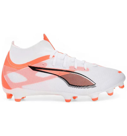 Puma Ultra 5 Matc+ FG/AG White Black Glowing Red - authentic Puma sneakers
