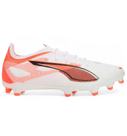 Puma Ultra 5 Pro FG/AG White Black Glowing Red - authentic Puma sneakers