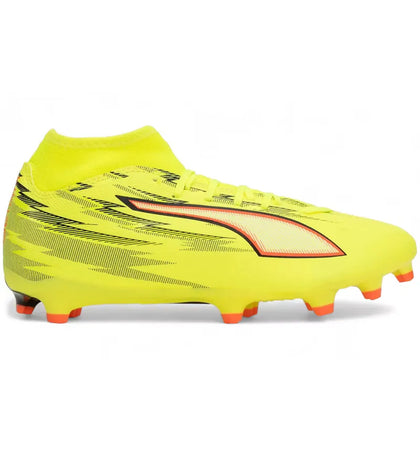 Puma Ultra 6 Play+ FG/AG Yellow Alert Black Glowing Red Lime Squeeze - authentic Puma sneakers