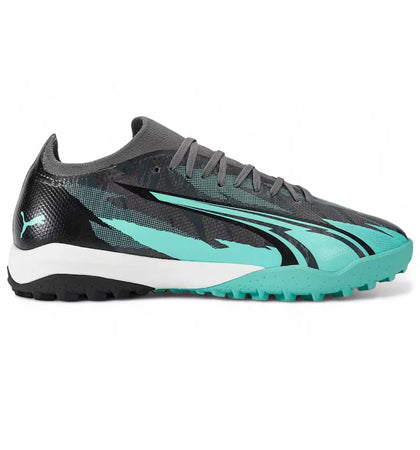Puma Ultra Match Rush TT Strong Gray White Elektro Aqua - authentic Puma sneakers