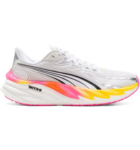 Puma Velocity Nitro 4 White Glowing Red Poison Pink (Women's)