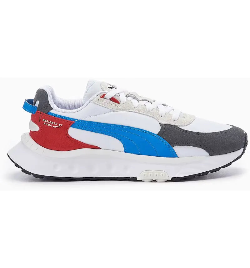 Puma Wild Rider Rollin Ebony White - vue 360