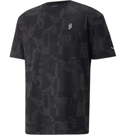 Puma x Neymar JR Elevated Tee Black - authentic Puma product