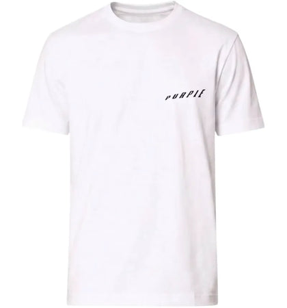 Purple Brand Clean Jersey SS Tee White - authentic Purple Brand apparel