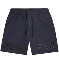 Purple Brand Crystal All Around Short Black