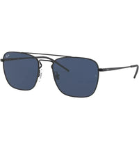 Ray-Ban RB3588 Sunglasses Matte Black/Blue (RB3588)