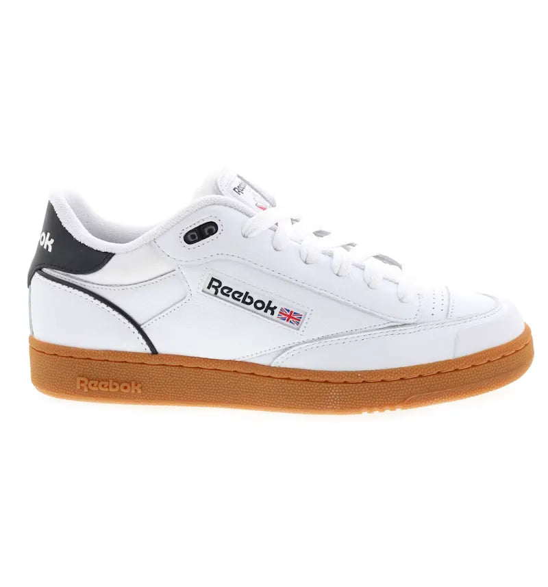 Reebok Club C Bulc Footwear White Black Rubber Gum - vue 360