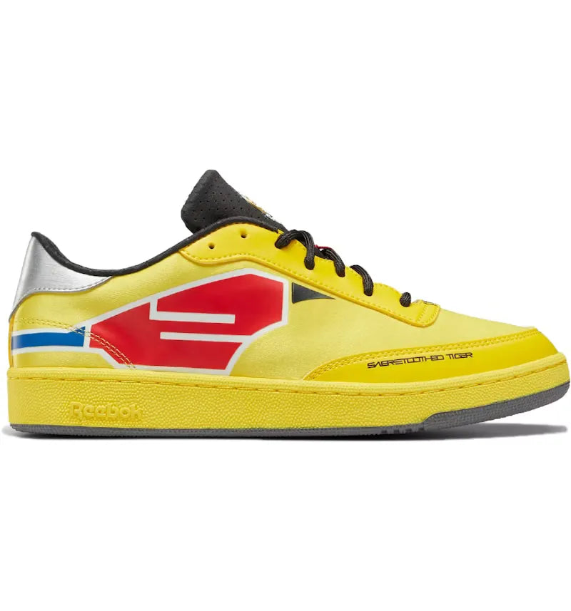 Reebok Club C Power Rangers Yellow - vue 360