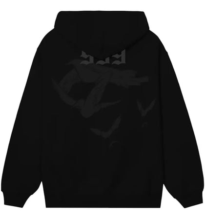 Revenge Juice Wrld Dove 999 Hoodie Black - authentic Revenge apparel