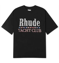 Rhude Flag T-shirt Black