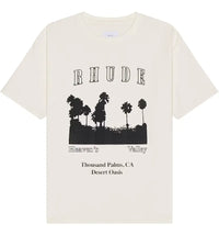 Rhude Thousand Palms Tee Vintage White