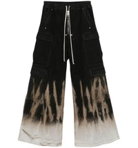Rick Owens DRKSHDW Denim Double Cargo Jumbo Belas Black/Terra