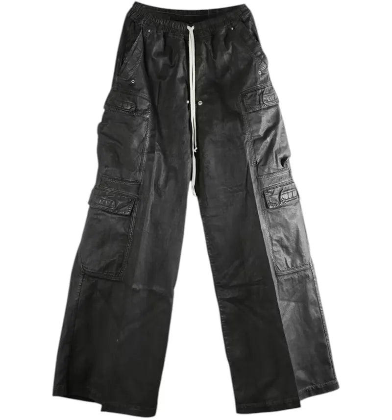 Rick Owens Drkshdw Double Cargo Jumbo Pant Black - vue 360