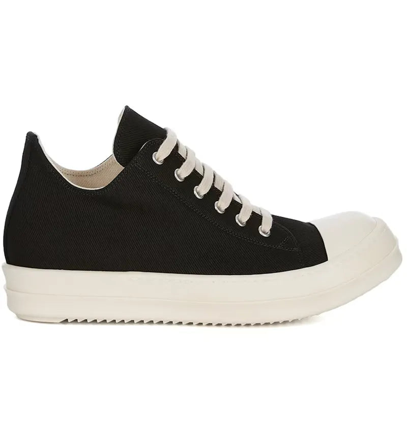 Rick Owens DRKSHDW Low Sneaks Black Milk (Women's) - vue 360