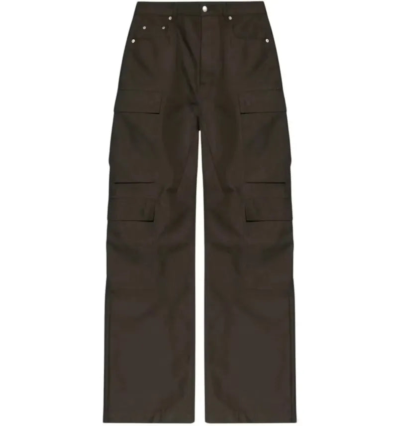 Rick Owens Geth Cargo Pants Dark Dust - vue 360