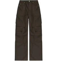 Rick Owens Geth Cargo Pants Dark Dust