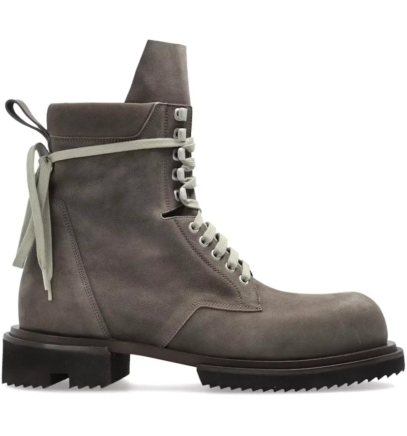 Rick Owens Low Army Gabe Boot Dark Dust - vue 360