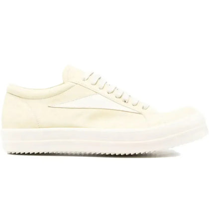 Rick Owens Vintage Low Sneaker Butter Milk - authentic Rick Owens sneakers