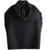 Rick Owens Women's Cowled Floating Tee Black