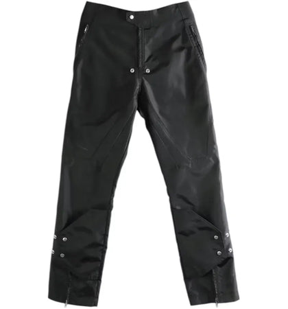 Rick Owens Women's Pantaloni Motopants Black - authentic Rick Owens apparel