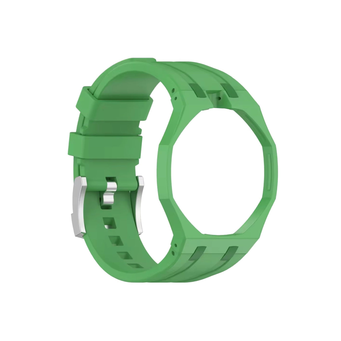 Royal Pop Armband & Gehäuse — Für Green Eight (Lépine, Krone bei 12 Uhr) - vue secondaire A