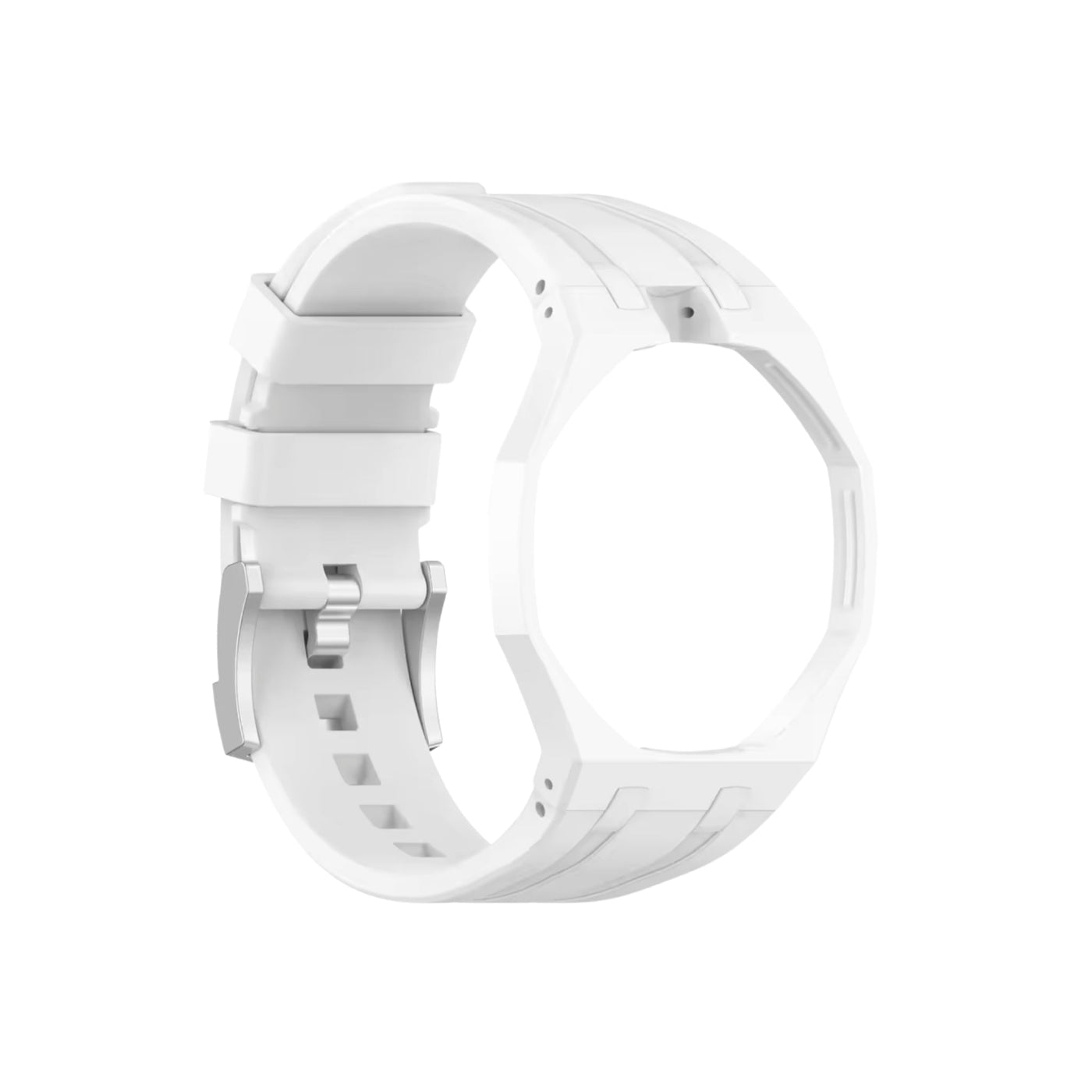 Royal Pop Armband & Gehäuse — für Huit Blanc (Krone bei 12 Uhr) - vue secondaire A