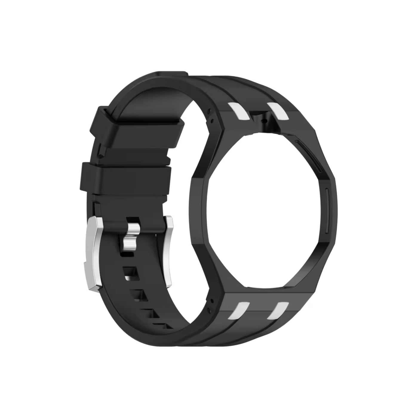 Royal Pop Armband & Gehäuse — für Ocho Negro (Krone bei 12 Uhr) - vue secondaire A