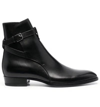 Saint Laurent Wyatt Jodhpur Boot Black