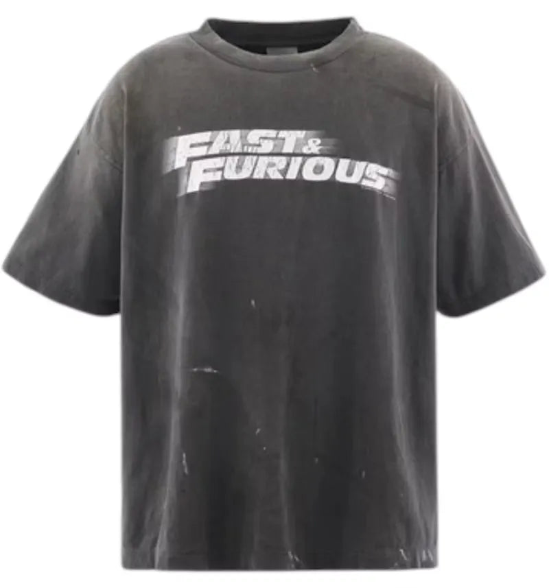 Saint Mxxxxxx Short Sleeve T-Shirt Blk - vue 360