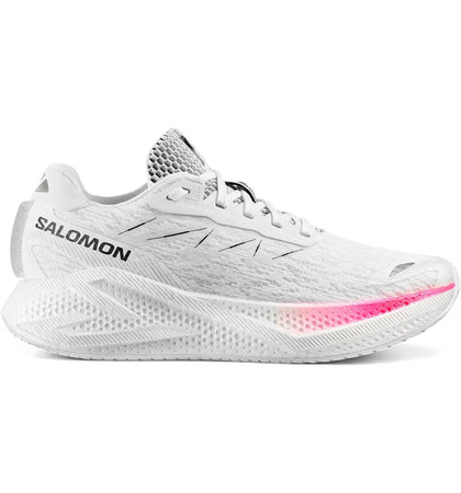 Salomon Aero Glide 4 White Black Pink - authentic Salomon sneakers
