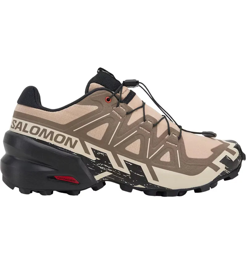 Salomon Speedcross 6 Natural Black Almond Milk - vue 360