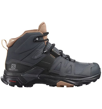Salomon X Ultra 4 Mid Gore-Tex Ebony Mocha Mousse (Women's) - authentic Salomon sneakers