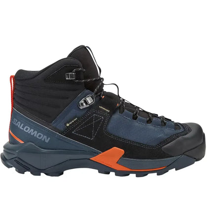Salomon X Ultra Alpine Mid Gore-Tex Blue Nights Black Red Orange - authentic Salomon sneakers