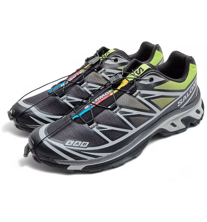 Salomon XT-6 Black Acid Lime - authentic Salomon sneakers