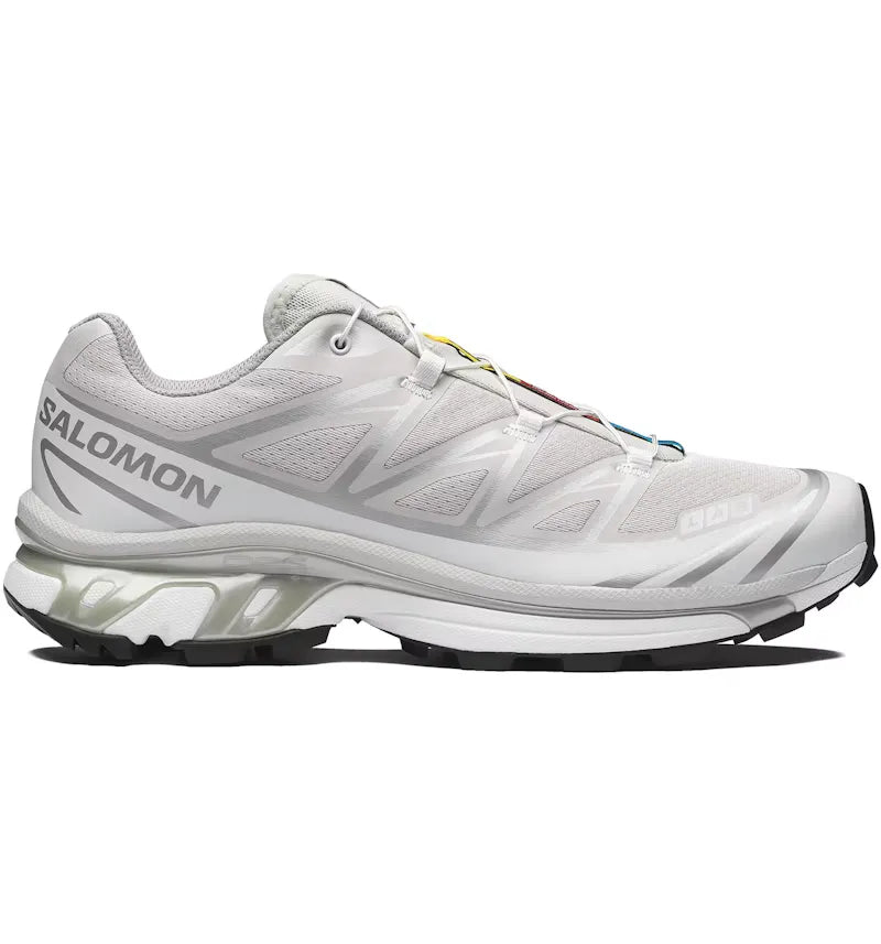 Salomon XT-6 Lunar Rock Silver White - vue 360